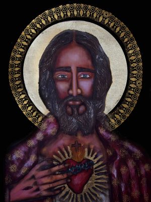 Sagrado coração de Jesus (Miniquadro)