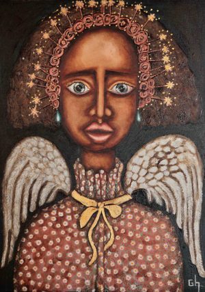 Anjinho de coroação (Gravuras Assinadas)