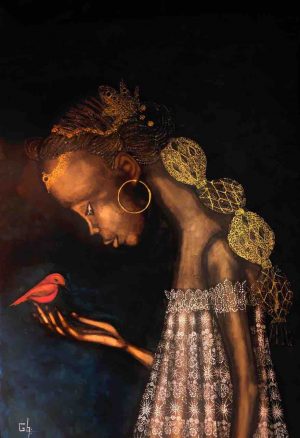 A Princesa e o Pássaro Vermelho (Miniquadro)