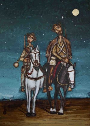 A travessia de Diadorim e Riobaldo (Miniquadro)